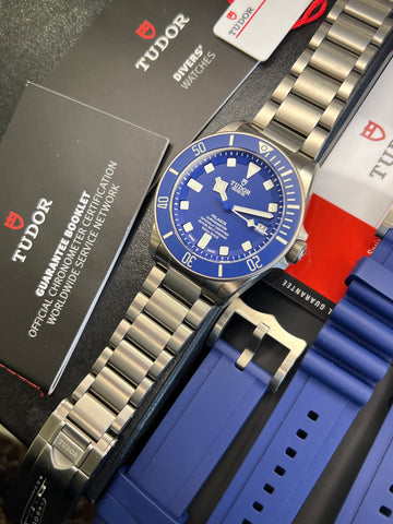 Tudor Pelagos 42 Blue 25600TB (2019 Full Set - 2024 Tudor Service)