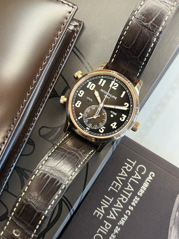 Patek Philippe Calatrava Travel Time (2022 Box & Papers) 5524R-001