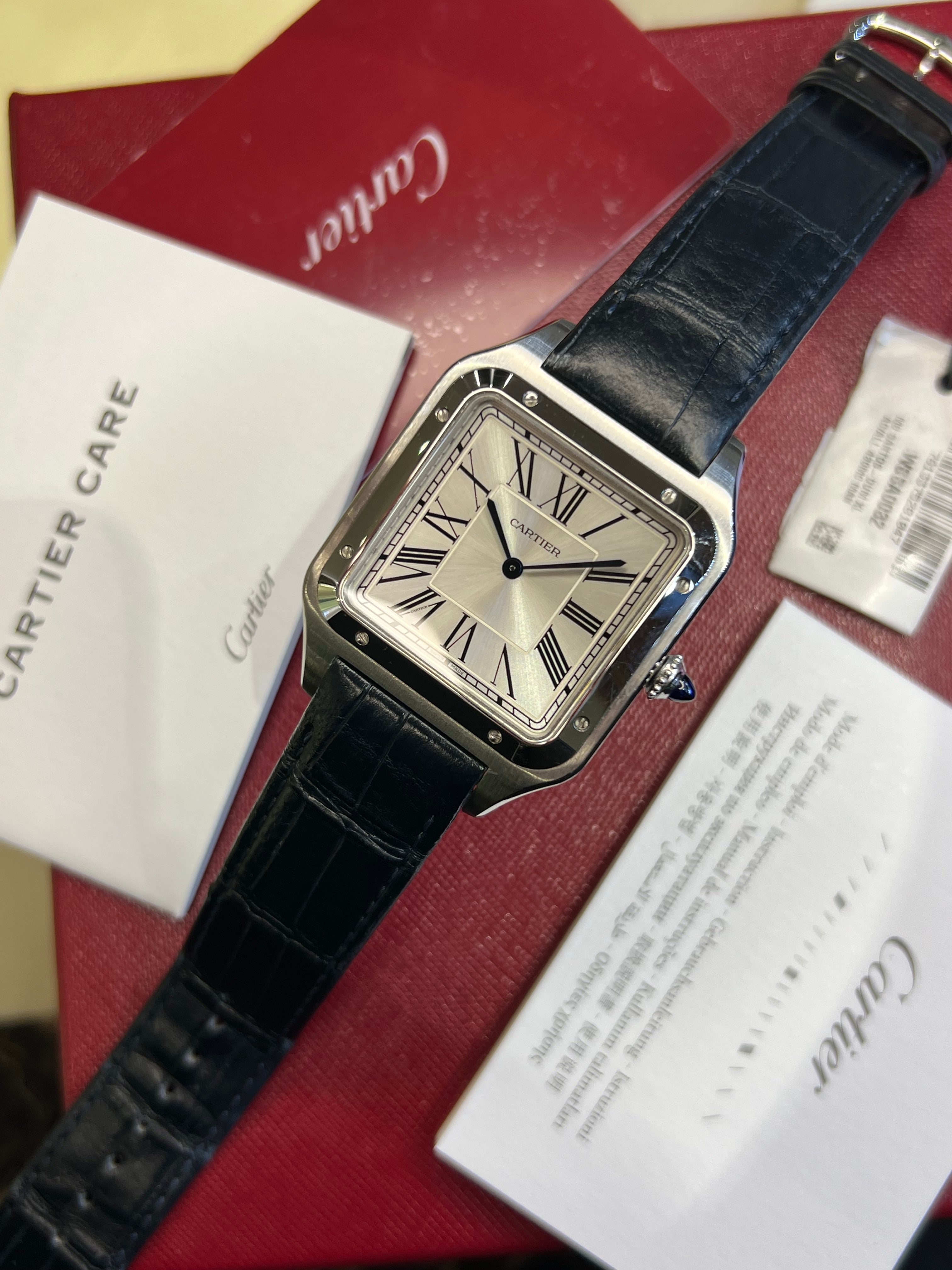 Cartier Santos Dumont XL (2023 Full Set) WSSA0032