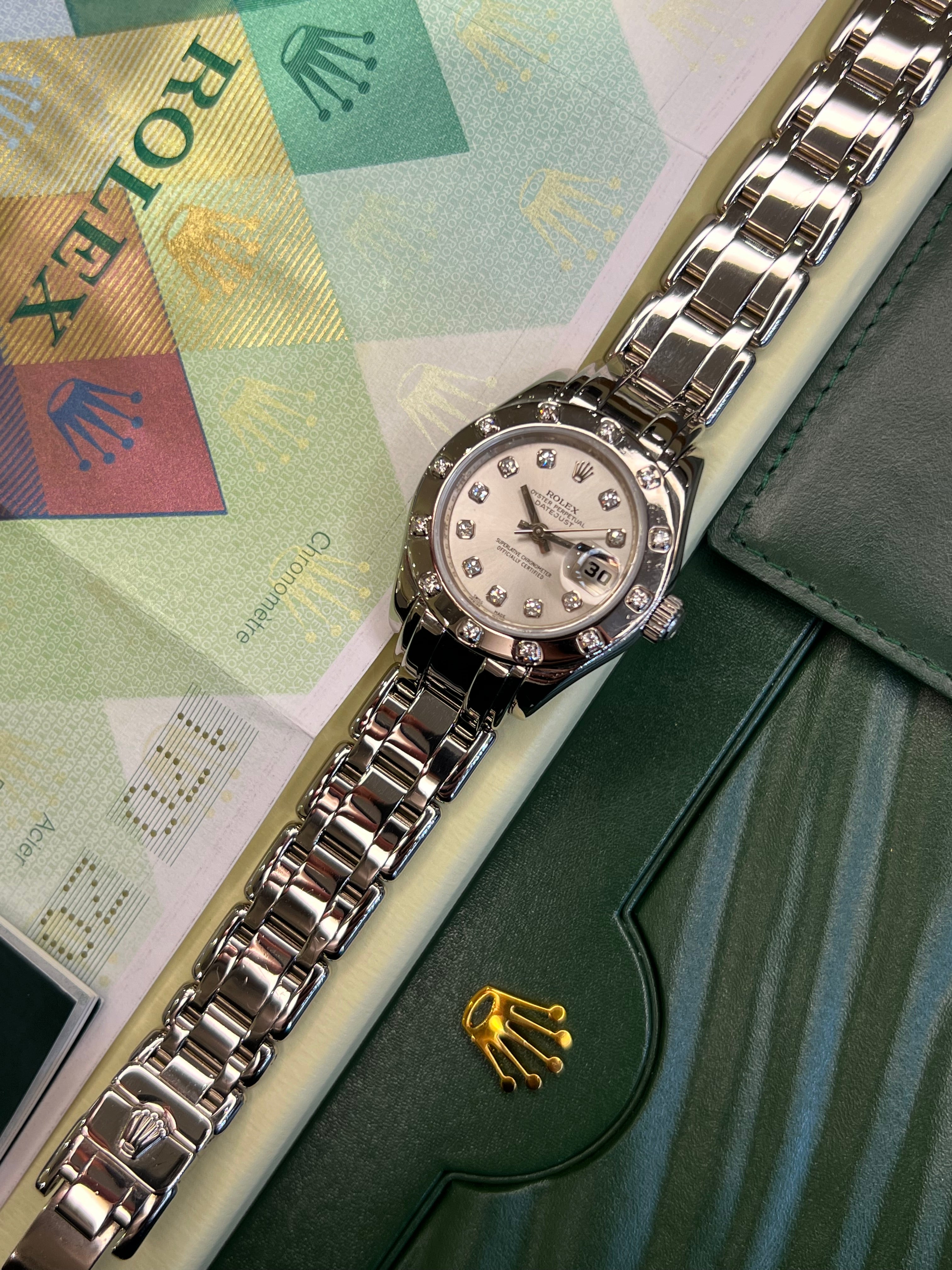 Rolex Pearlmaster 29mm White Gold (2007 Box & Papers)