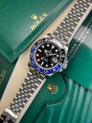 Rolex GMT Master II "Batgirl" (2024 Box & Papers)