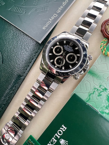 Rolex Daytona Black Dial (2003 Full Set) 116520