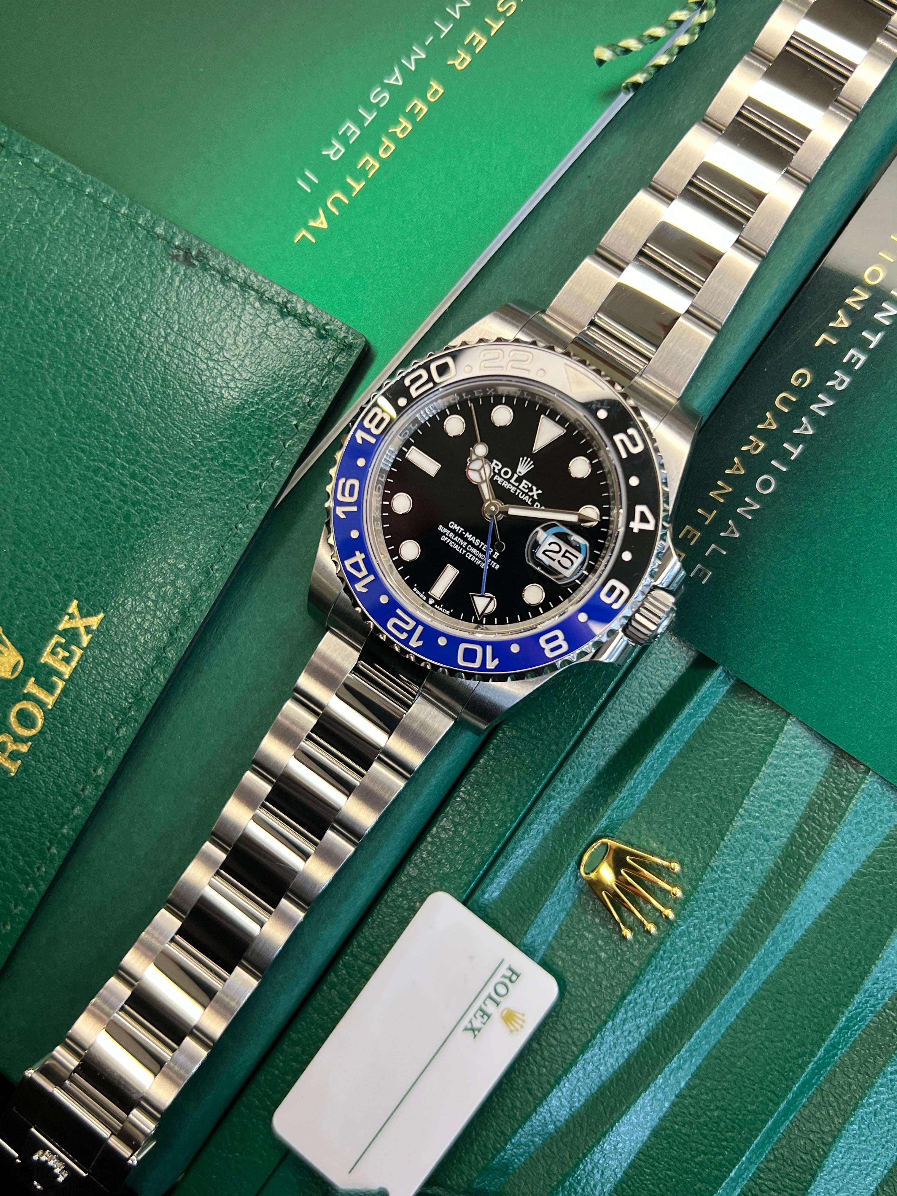 Rolex GMT Master II "Batman" (2026 Unworn Full Set)