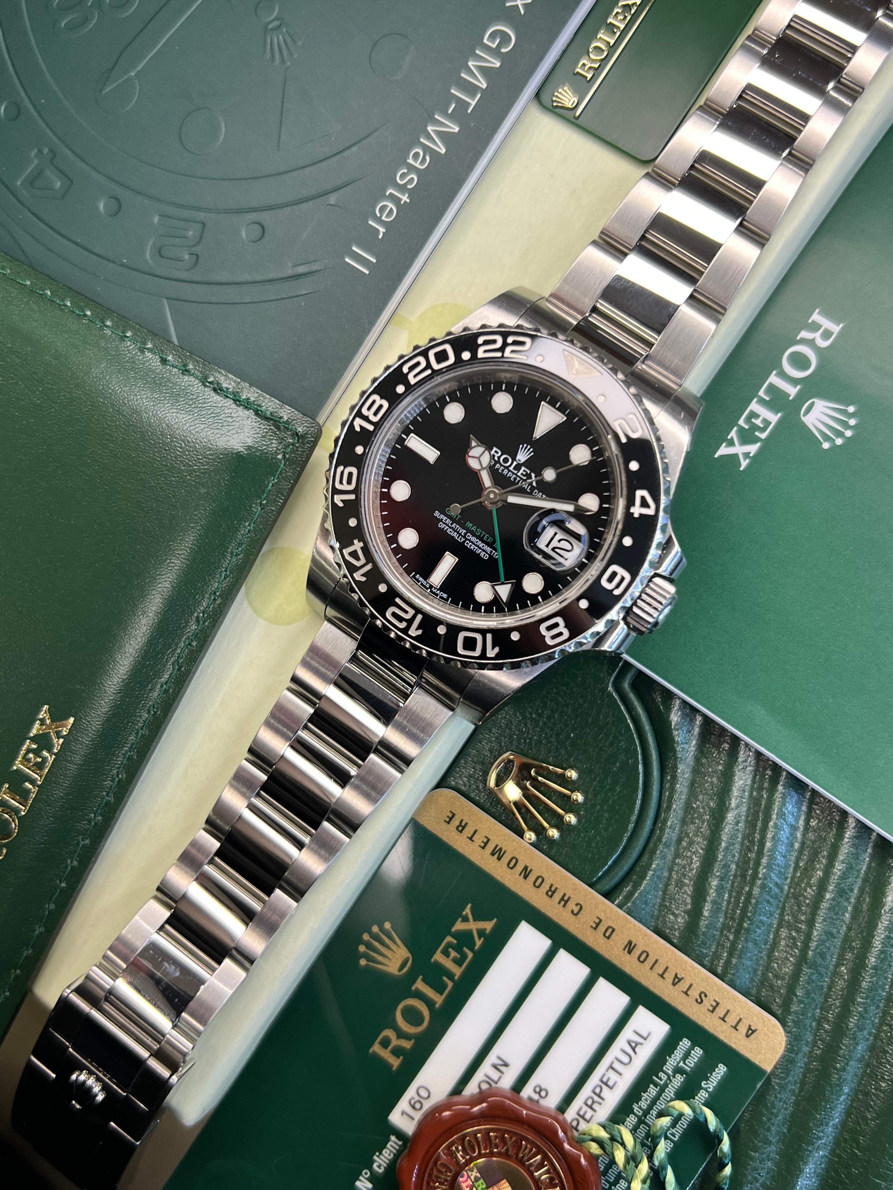 Rolex GMT Master II (2012 Box & Papers) 116710LN