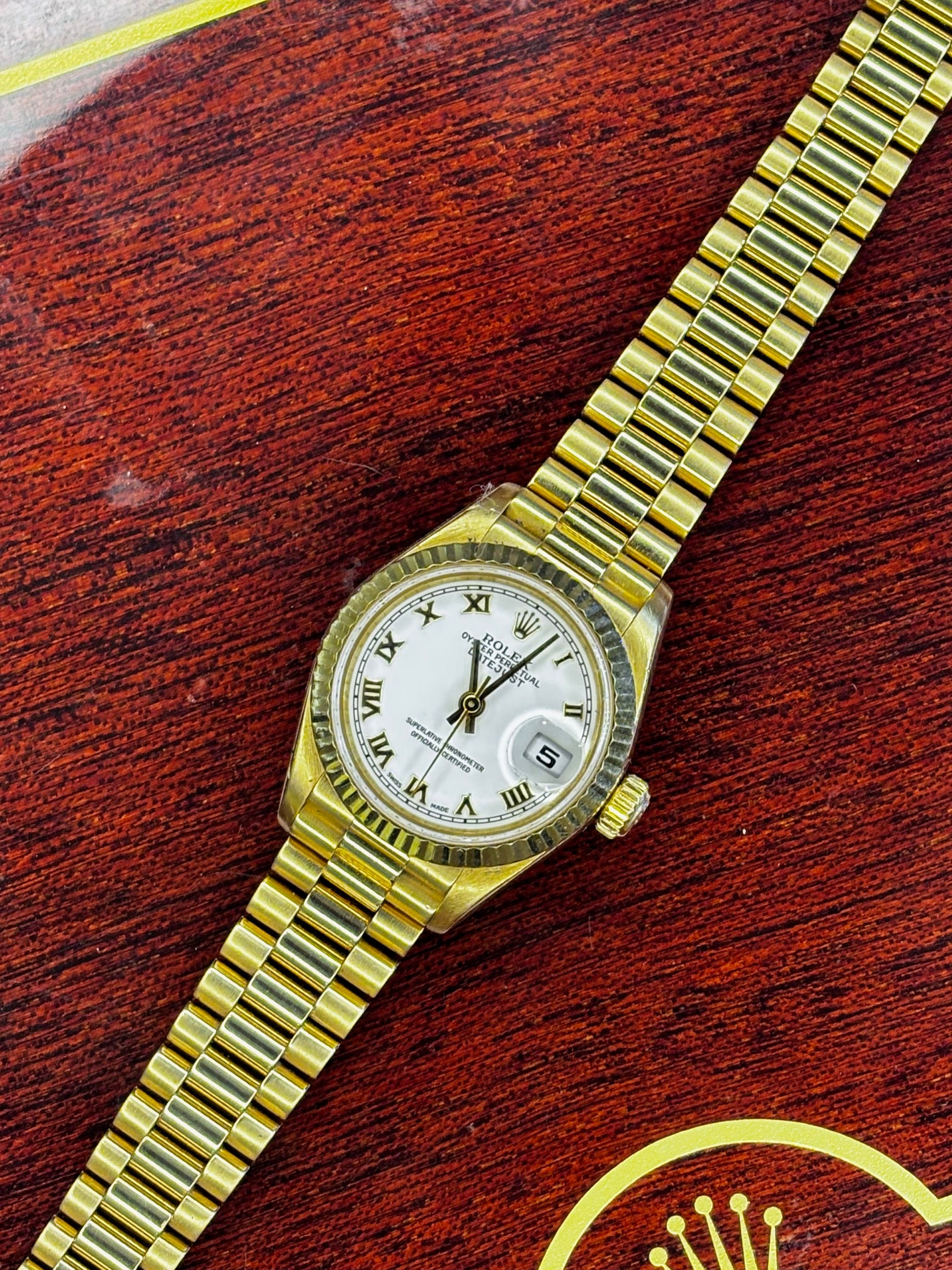 Rolex 18ct ladies Datejust 26mm (c) 1998
