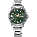 Citizen Eco Drive Day Date Green | BM8180-71W