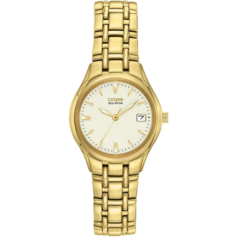 Citizen Eco Drive Gold Tone | EW1262-55P