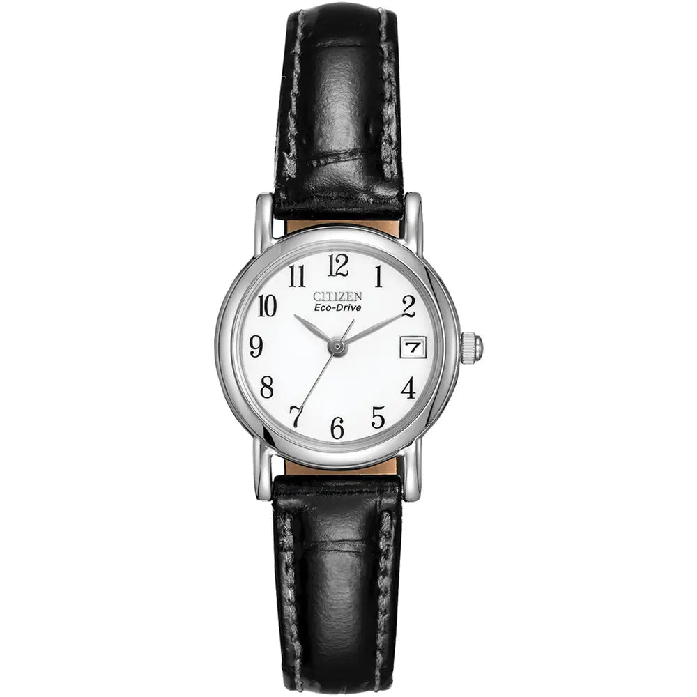Citizen Eco Drive Black Leather | EW1270-06A