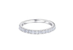 Platinum 0.35ct Princess and Baguette Cut Diamond Ring