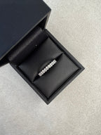 Platinum 0.60ct Oval Cut Lab Grown Diamond Ring