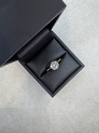 18ct Yellow Gold & Platinum 1.51ct Round Brilliant Cut Lab Grown Diamond Solitaire