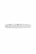 Platinum 0.60ct Oval Cut Lab Grown Diamond Ring