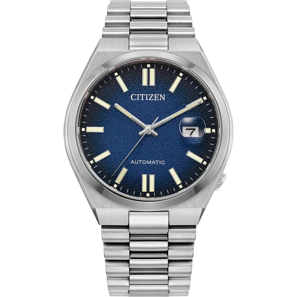 Citizen Tsuyosa Automatic Blue Textured | NJ0151-88L