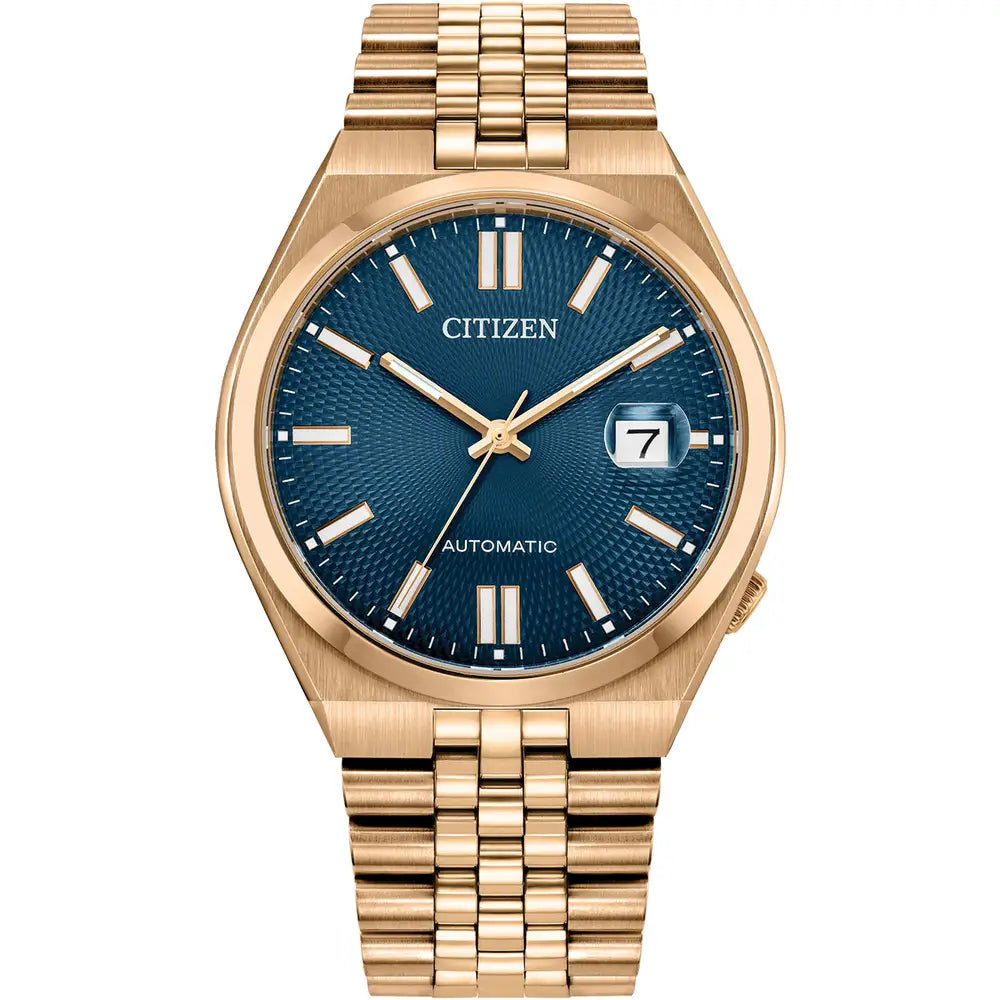Citizen Tsuyosa 60 Automatic Blue Textured Dial | NK0023-57L