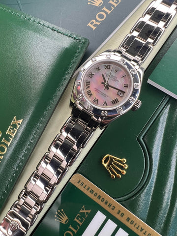 Rolex Lady-Datejust Pearlmaster (2010 Full Set)