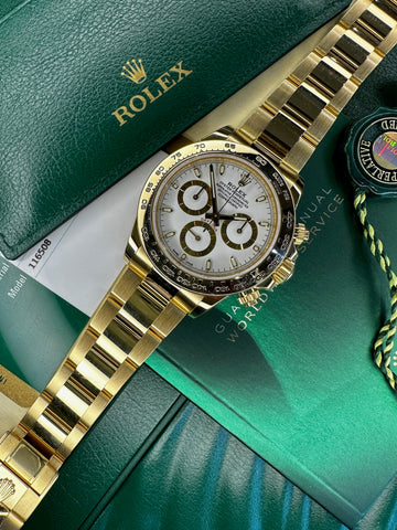 Rolex Daytona 18ct Yelow Gold (2019 Box & Papers)