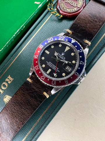 Rolex GMT Master "Pepsi" (1967 Box & Papers)