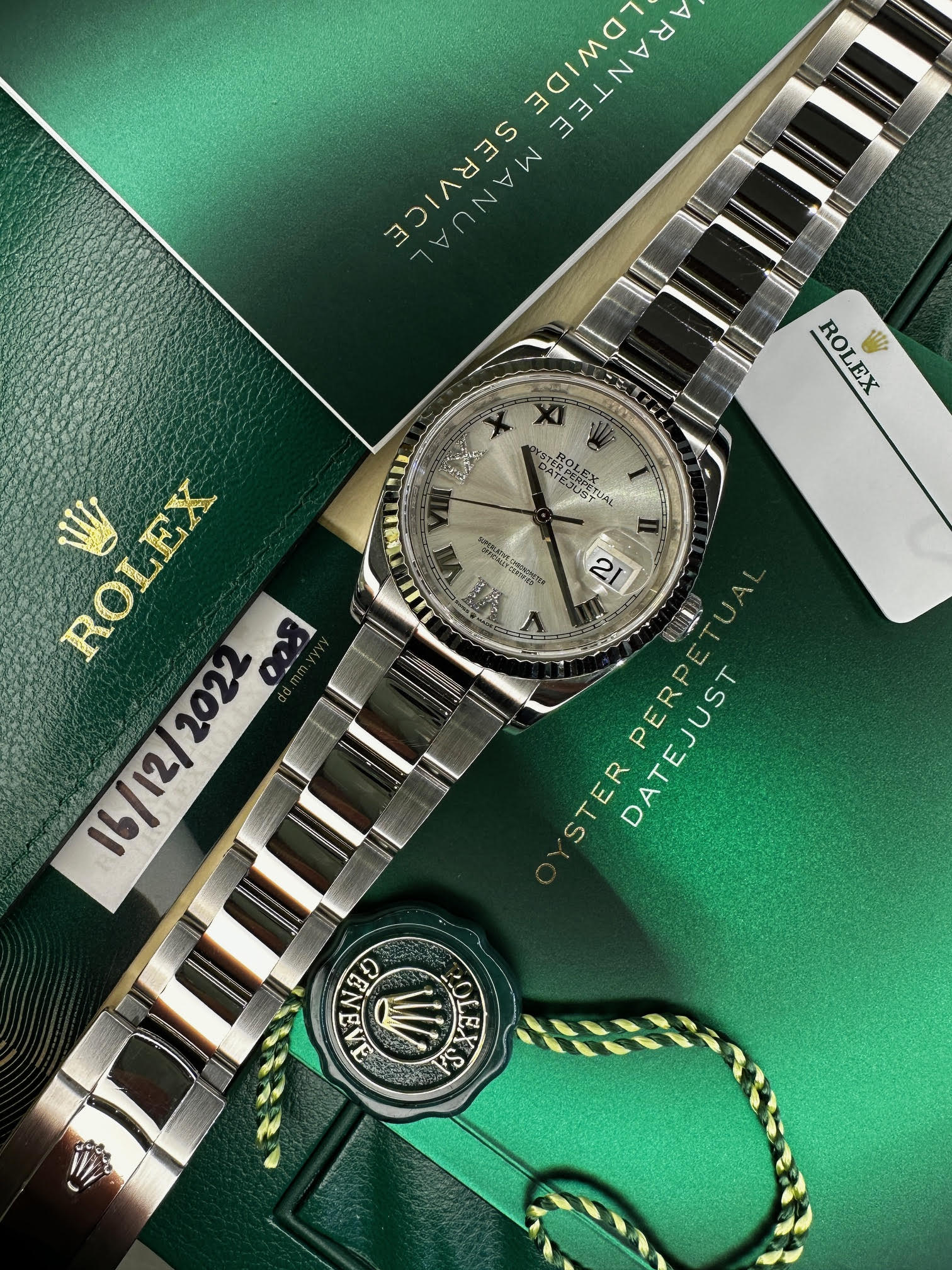 Rolex Datejust 36 (2022 Box & Papers)