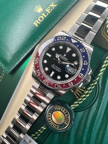 Rolex GMT Master II "Pepsi" Oyster (2022 Full Set)