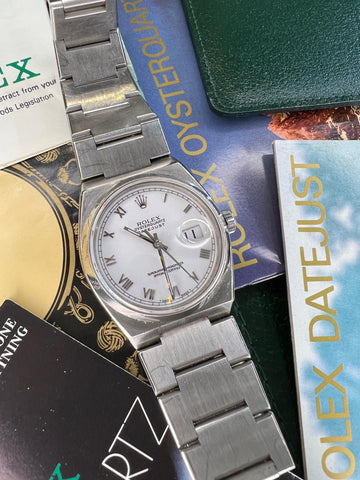 Rolex OysterQuartz Datejust 36 (1992 Box & Papers)
