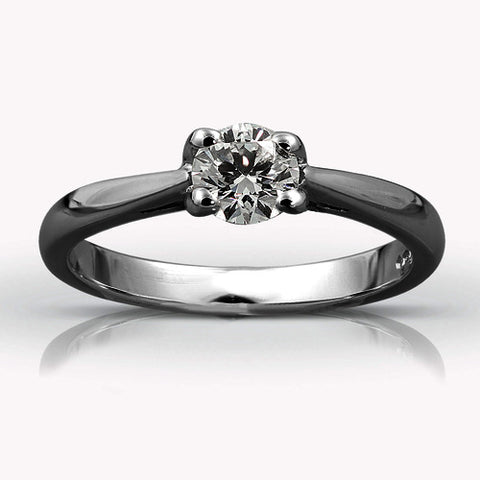Platinum Single Stone Diamond Ring
ENGAGEMENT RINGS 01-21-037