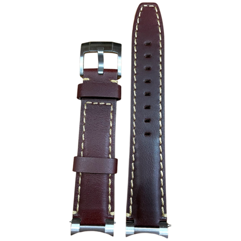 EVEREST WATCH STRAP-BROWN-LEATHER