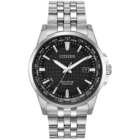 Gents Citizen Eco-Drive World Timer