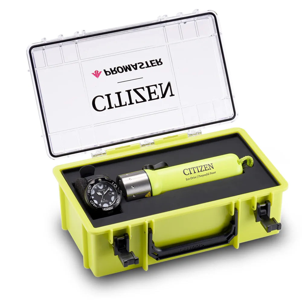 Citizen Eco Drive & Torch set