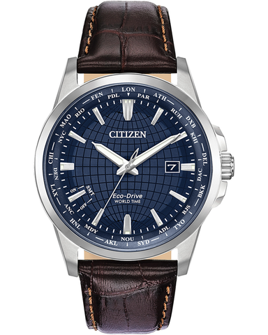 Gents Citizen Eco-Drive World Timer Perpetual