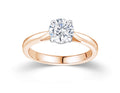 18ct Rose Gold Diamond Solitaire