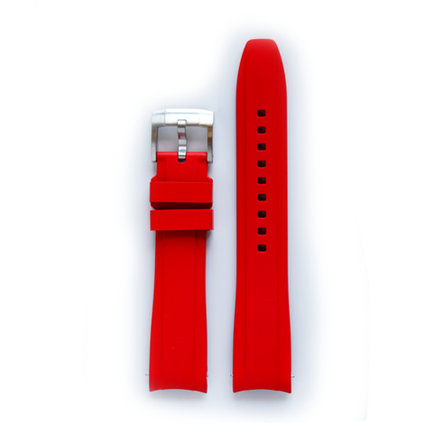 Everest Rubber Strap- Red